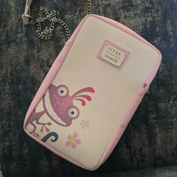 Loungefly Pixar Monsters Inc Purse EC 3D embroidered - Picture 2 of 5